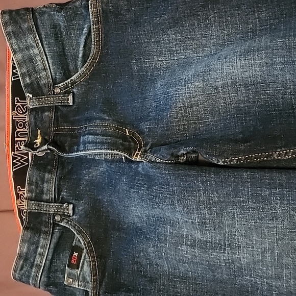 NWOT Wrangler Blue Denim Jeans, 20x style 02 Slim - Picture 5 of 8